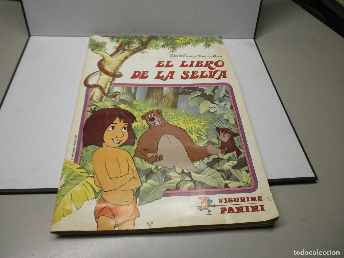 Coleccionismo &aacute;lbum: album completo el libro de la selva panini a&ntilde;o 1981