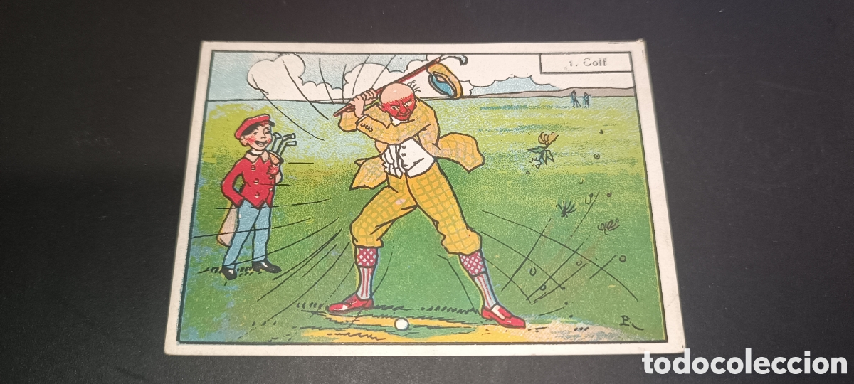 Coleccionismo &aacute;lbum: COLECCION COMPLETA DE 12 CROMOS - &rdquo; LOS DEPORTES &rdquo; - DIBUJOS DE &rdquo; PELLICER &rdquo; - EXCELENTE - DIFICIL