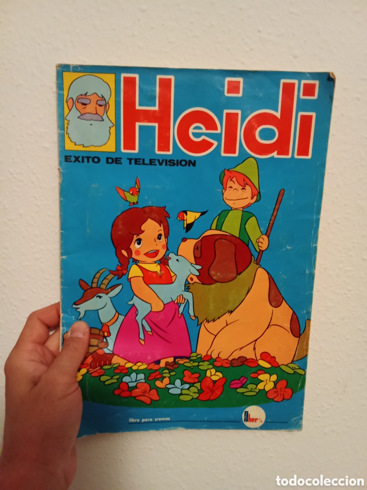 Coleccionismo &aacute;lbum: &Aacute;lbum cromos Heidi - Fher