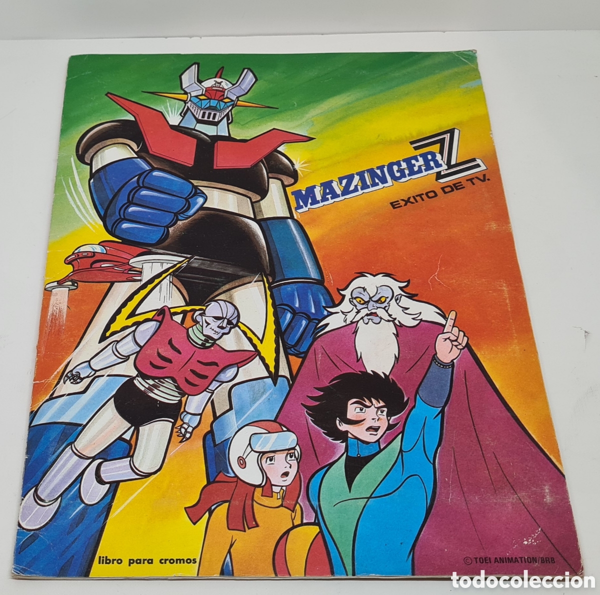Coleccionismo &aacute;lbum: ALBUM COMPLETO MAZINGER Z FHER 1978 EN ESTADO EXPECTACULAR - FOTOS DE TODAS LAS PAGINAS