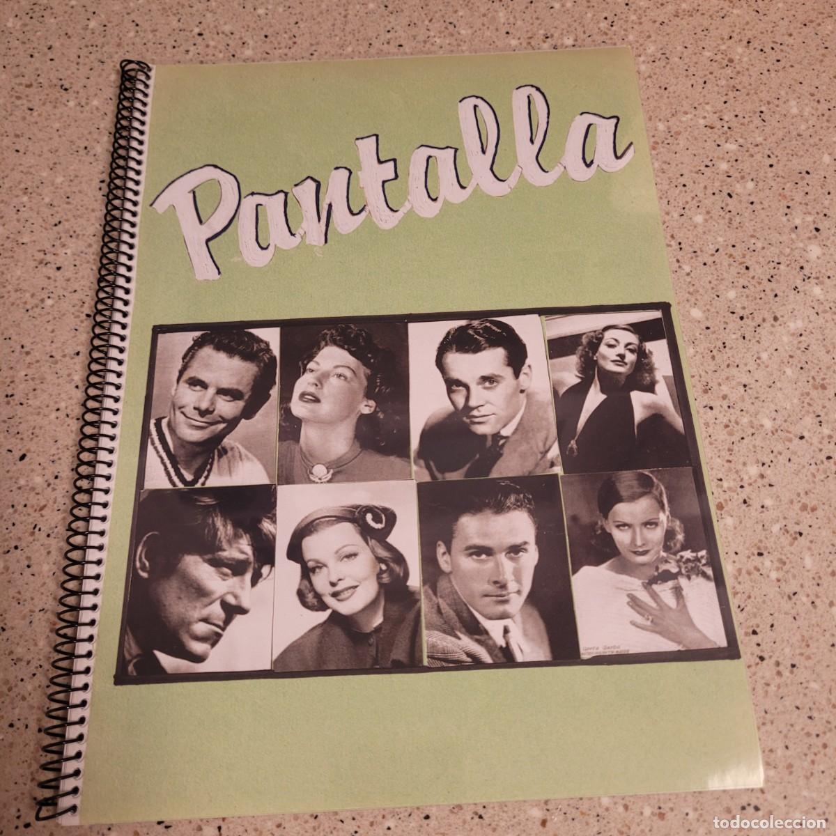 Coleccionismo &aacute;lbum: PANTALLA ALBUM DE 288 FOTOS DE ARTISTAS DE CINE