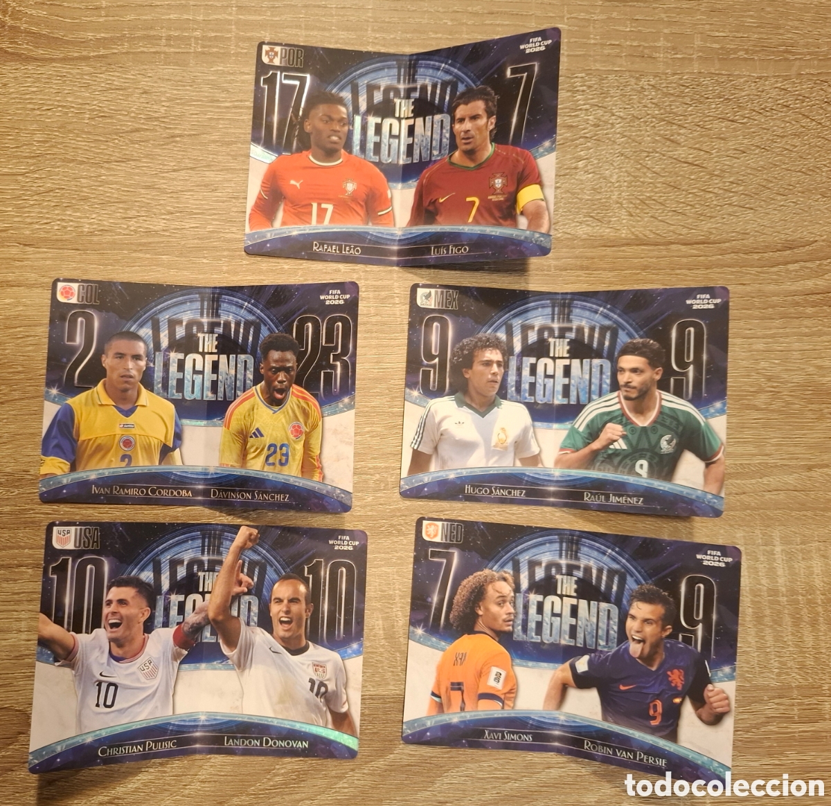 Coleccionismo &aacute;lbum: Lote kayou panini mundial 2026 Legends