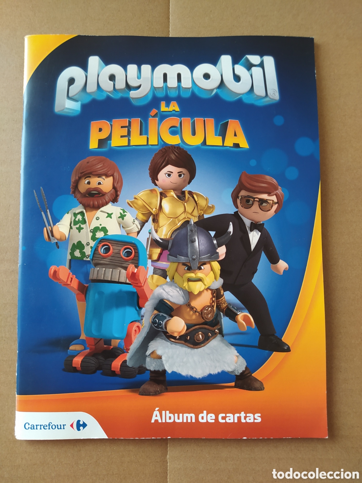 Coleccionismo &aacute;lbum: &Aacute;lbum de cromos Playmobil: La Pel&iacute;cula completo con hologr&aacute;ficos &ndash; Carrefour