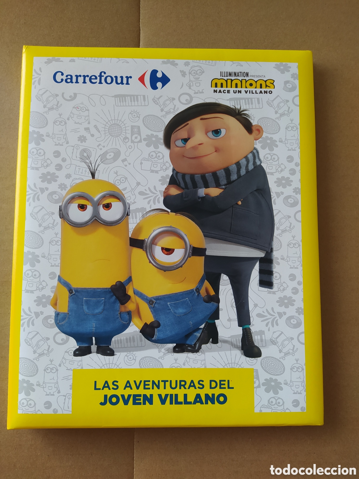 Coleccionismo &aacute;lbum: &Aacute;lbum Completo Minions Nace un Villano Carrefour
