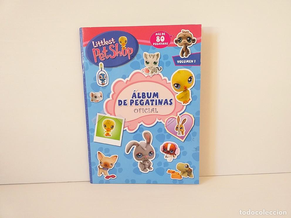 Coleccionismo &aacute;lbum: Album de pegatinas The Littlest Pet Shop, libro divo, hasbro