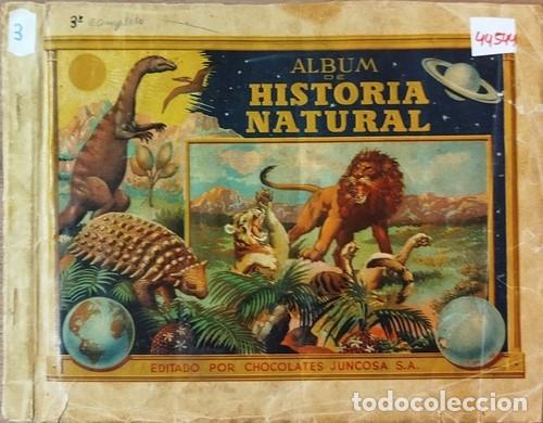 Coleccionismo &aacute;lbum: &Aacute;lbum completo 'HISTORIA NATURAL-ASIA' de Juncosa.