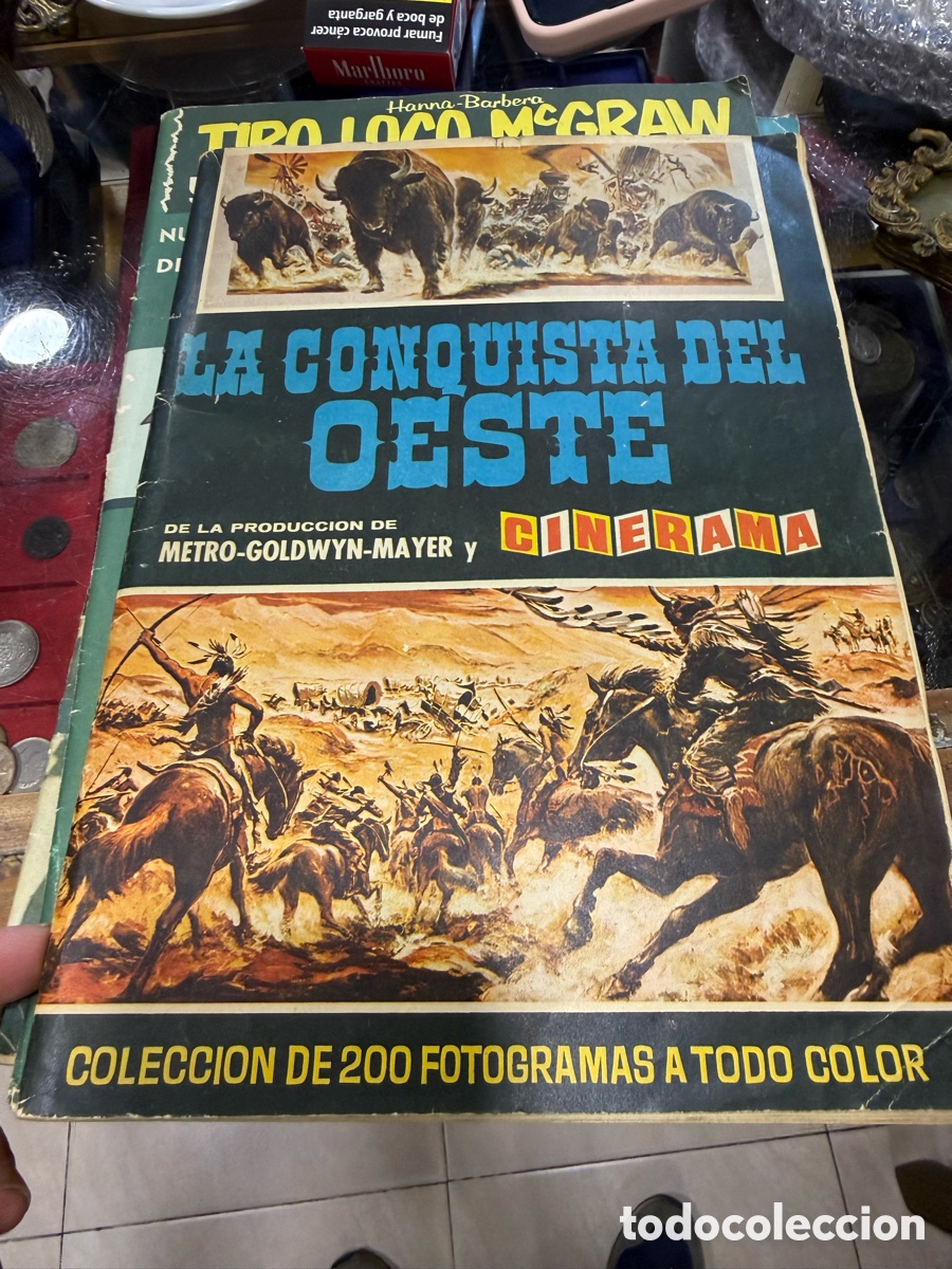 Coleccionismo &aacute;lbum: &Aacute;lbum de cromos la conquista del oeste, completo
