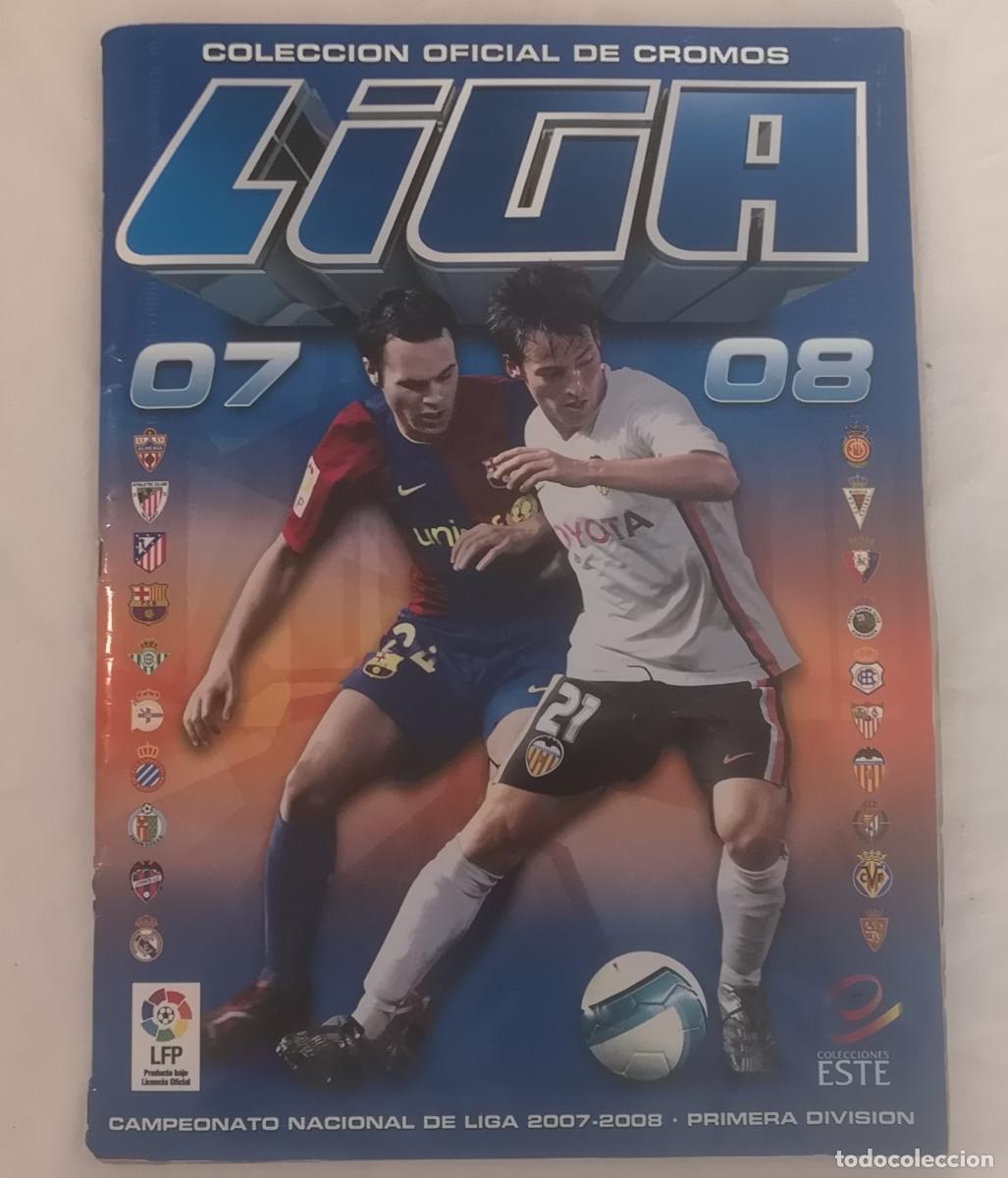 Coleccionismo &aacute;lbum: &Aacute;LBUM CROMOS F&Uacute;TBOL LIGA 2007/2008 ESTE &iexcl;COMPLETO!*