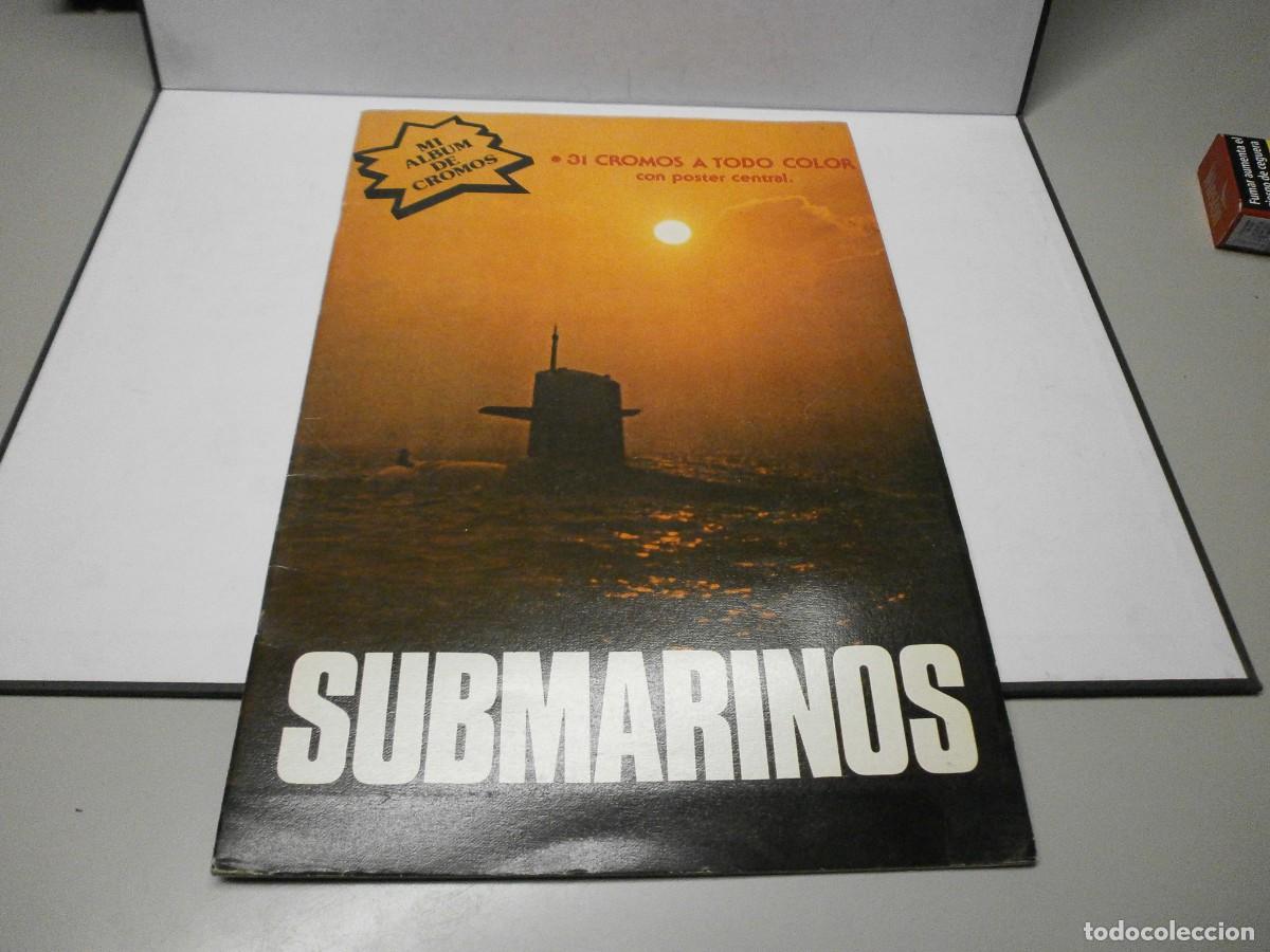 Coleccionismo &aacute;lbum: album completo submarinos editorial nueva situacion con los cromos aun sin pegar