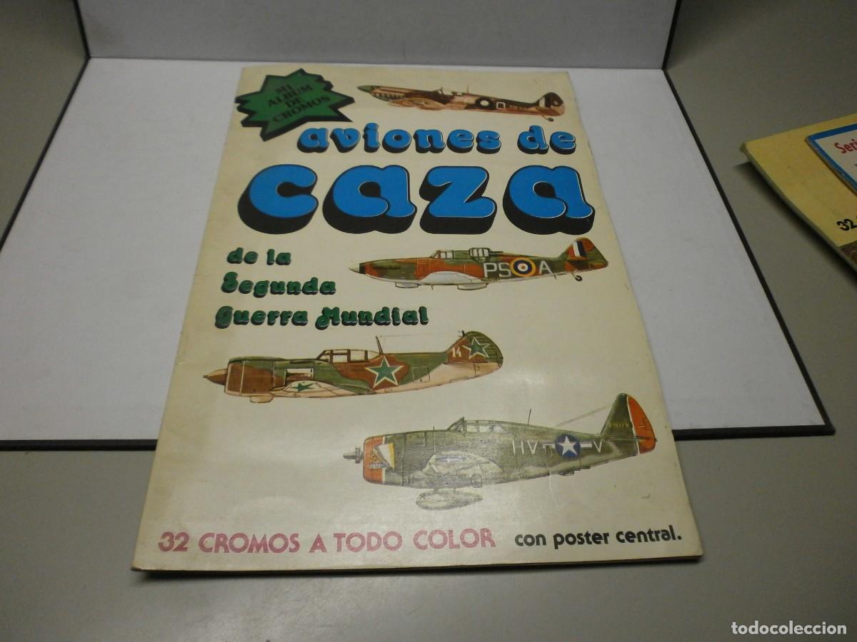 Coleccionismo &aacute;lbum: album completo aviones de caza editorial nueva situacion a&ntilde;o 1979