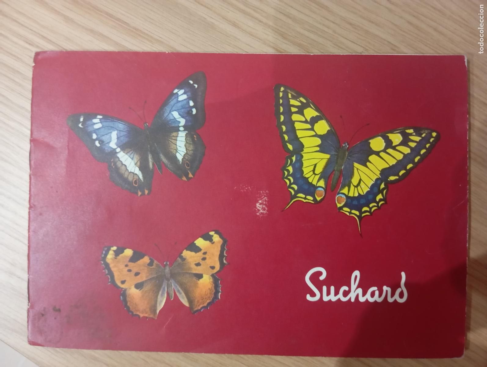 Coleccionismo &aacute;lbum: ALBUM CROMOS CHOCOLATE SUCHARD MARIPOSAS COMPLETO MUY RARO
