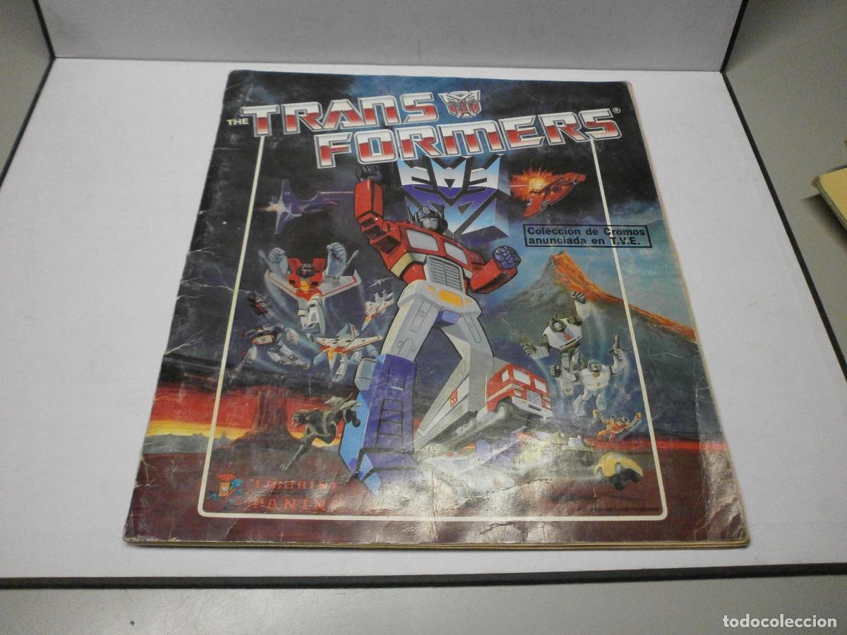 Coleccionismo &aacute;lbum: album completo transformers trans formers panini a&ntilde;o 1986