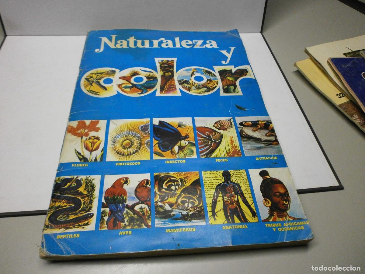 Coleccionismo &aacute;lbum: album completo naturaleza y color editorial caren a&ntilde;o 1980 380 cromos