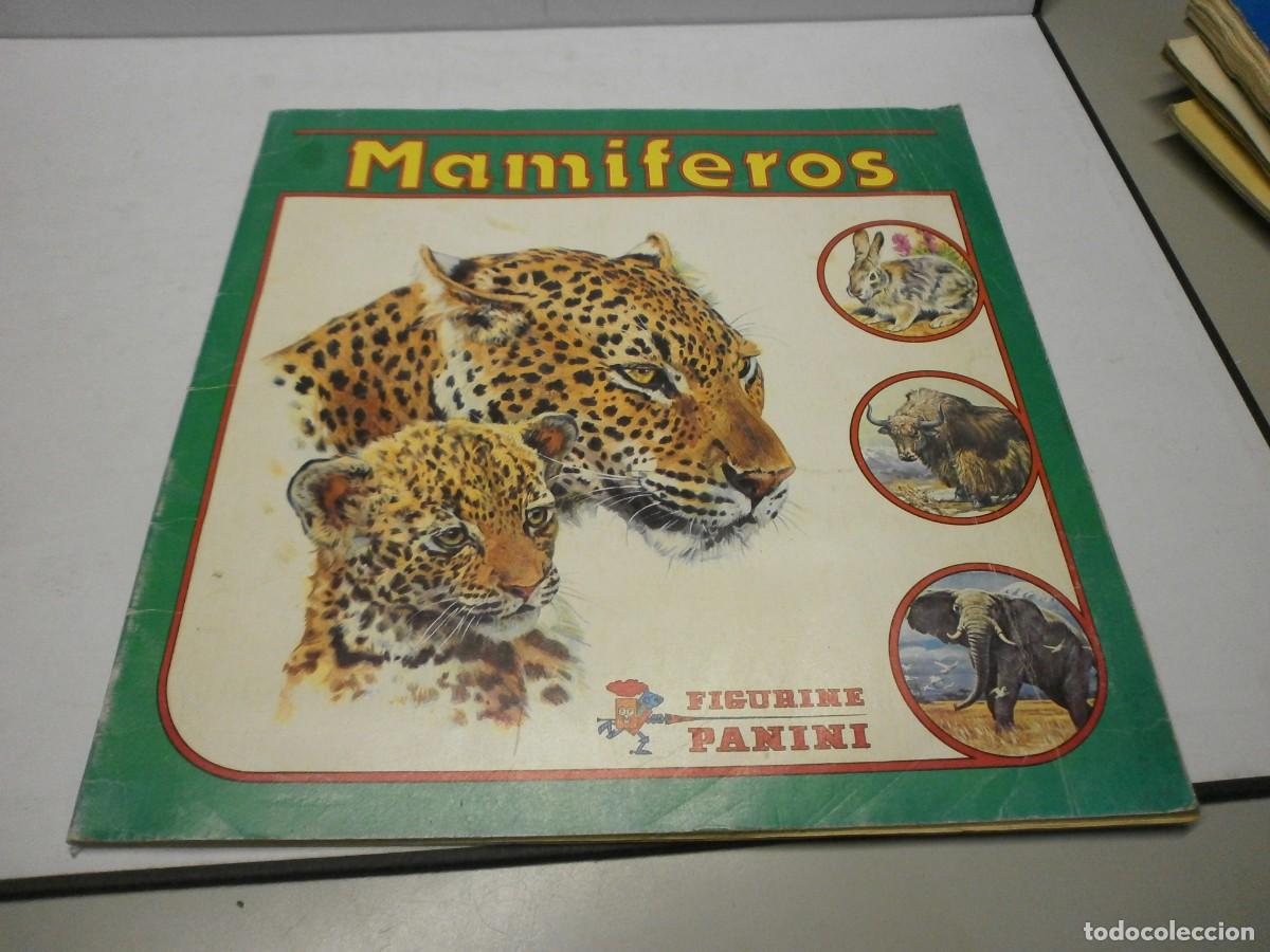 Coleccionismo &aacute;lbum: album completo mamiferos panini