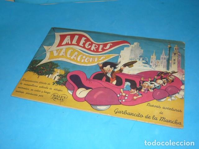 Coleccionismo &aacute;lbum: Album COMPLETO Alegres Vacaciones Garbancito de la Mancha ed Ruiz Romero
