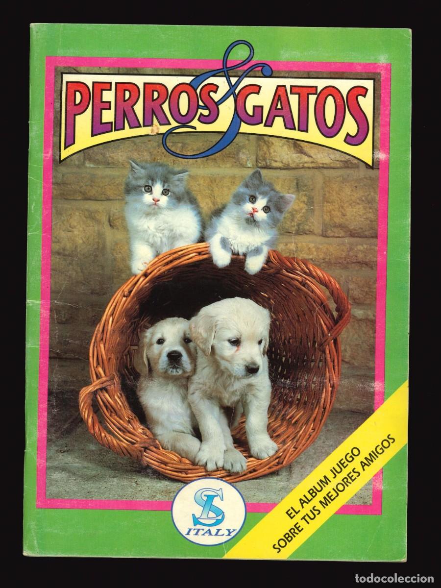Coleccionismo &aacute;lbum: PERROS & GATOS - SL ITALY (1993) / &Aacute;LBUM COMPLETO