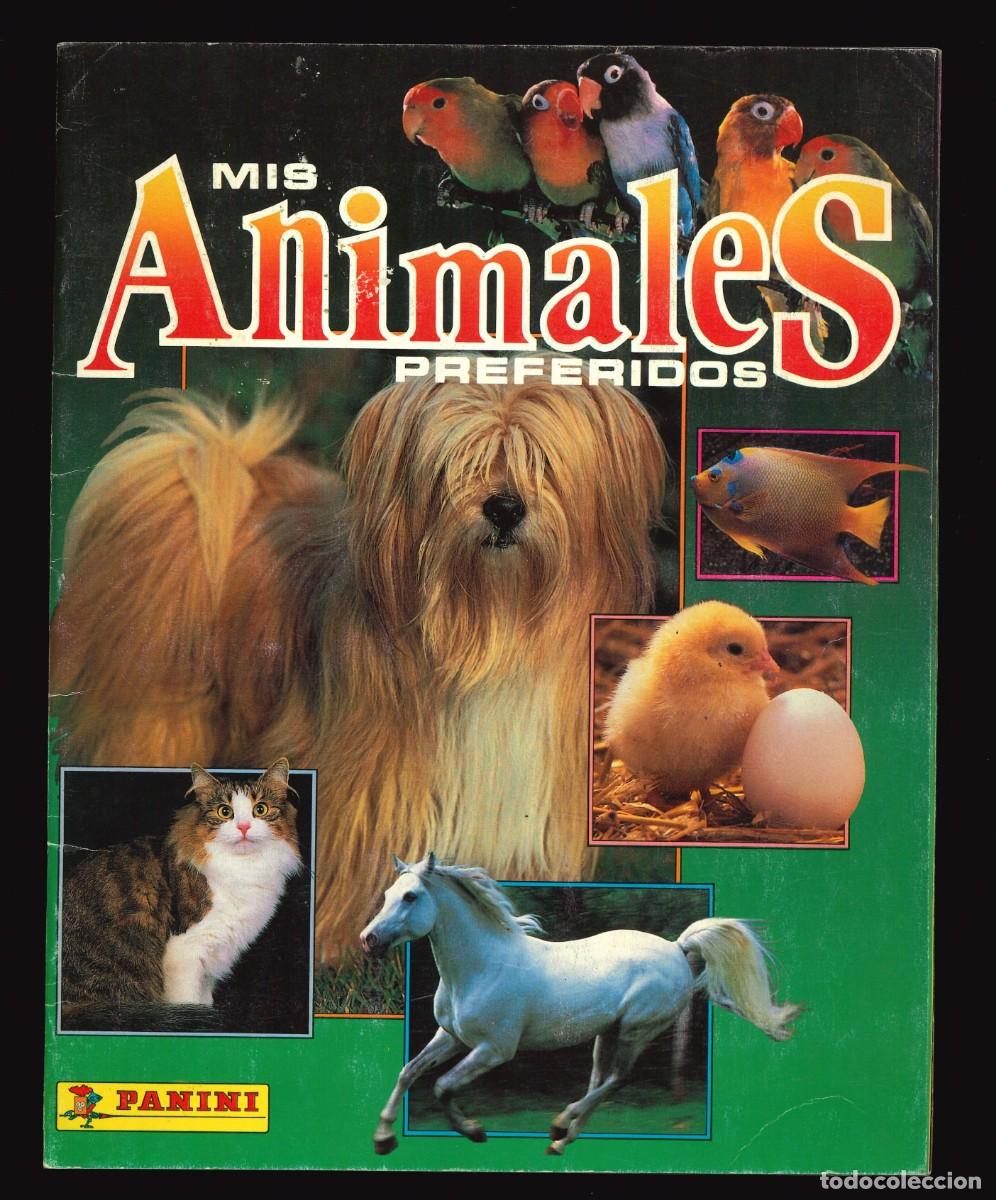 Coleccionismo &aacute;lbum: MIS ANIMALES PREFERIDOS - PANINI (1994) / &Aacute;LBUM COMPLETO