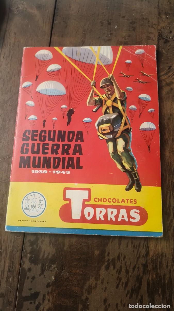 Coleccionismo &aacute;lbum: Album cromos torras segunda guerra mondial