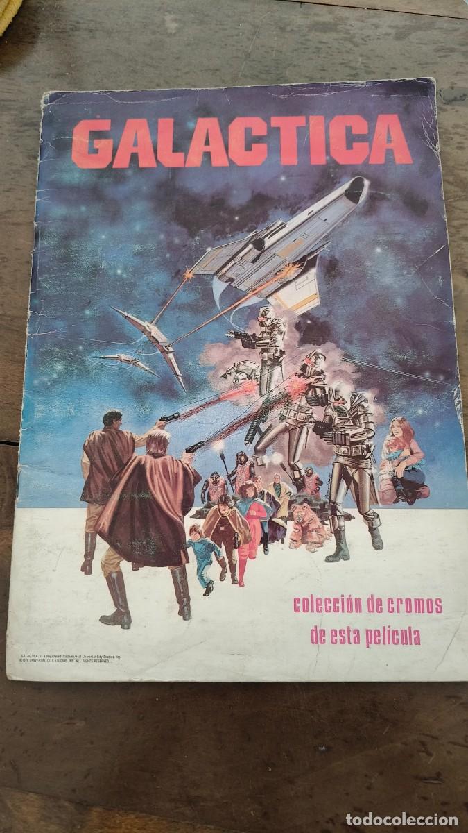 Coleccionismo &aacute;lbum: Album cromos Galactica 1978 complet tr&egrave;s bon &eacute;tat de conservation magnifique