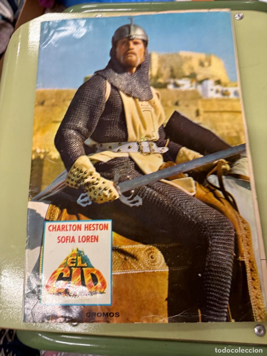 Coleccionismo &aacute;lbum: EL CID. Charlton Heston, Sofia Loren. Edit. Fher. Album de cromos COMPLETO