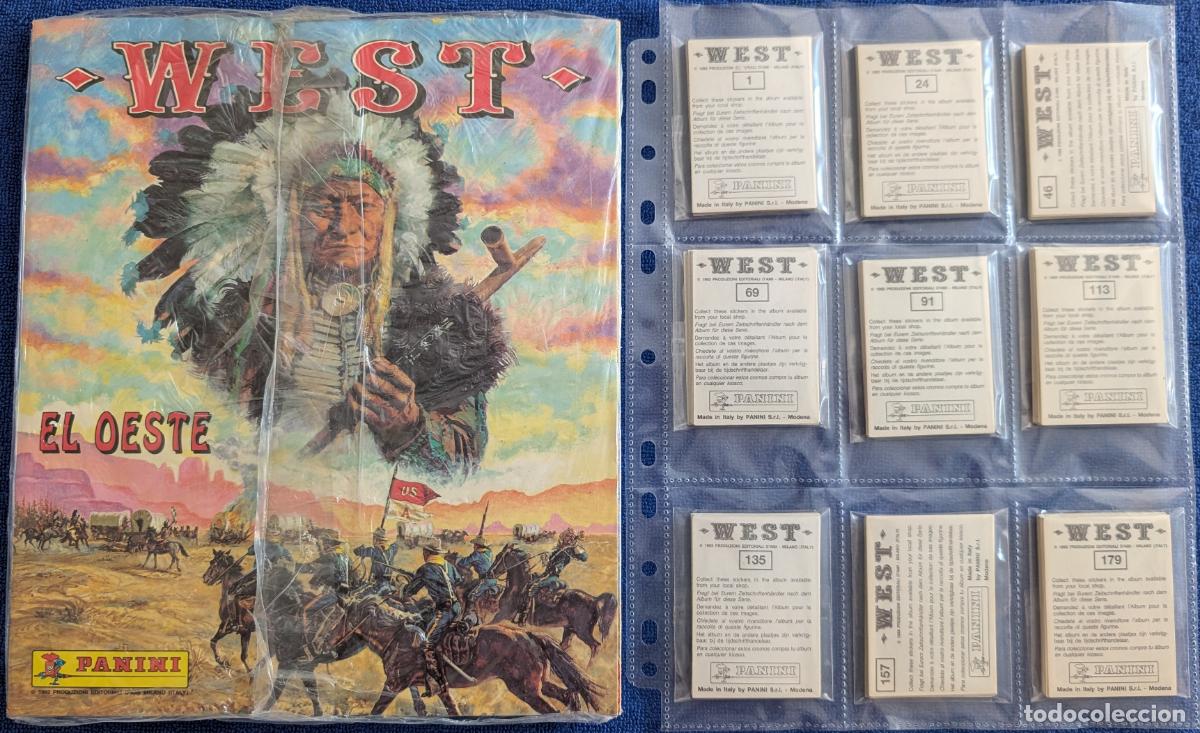 Coleccionismo &aacute;lbum: West - Panini (1993) &iexcl;Colecci&oacute;n completa sin pegar!