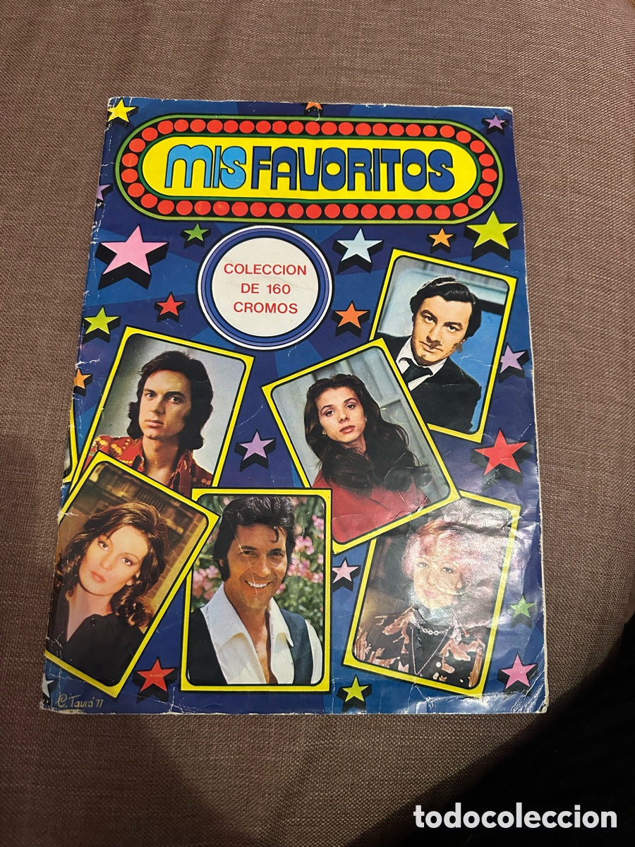 Coleccionismo &aacute;lbum: Album cromos mis favoritos