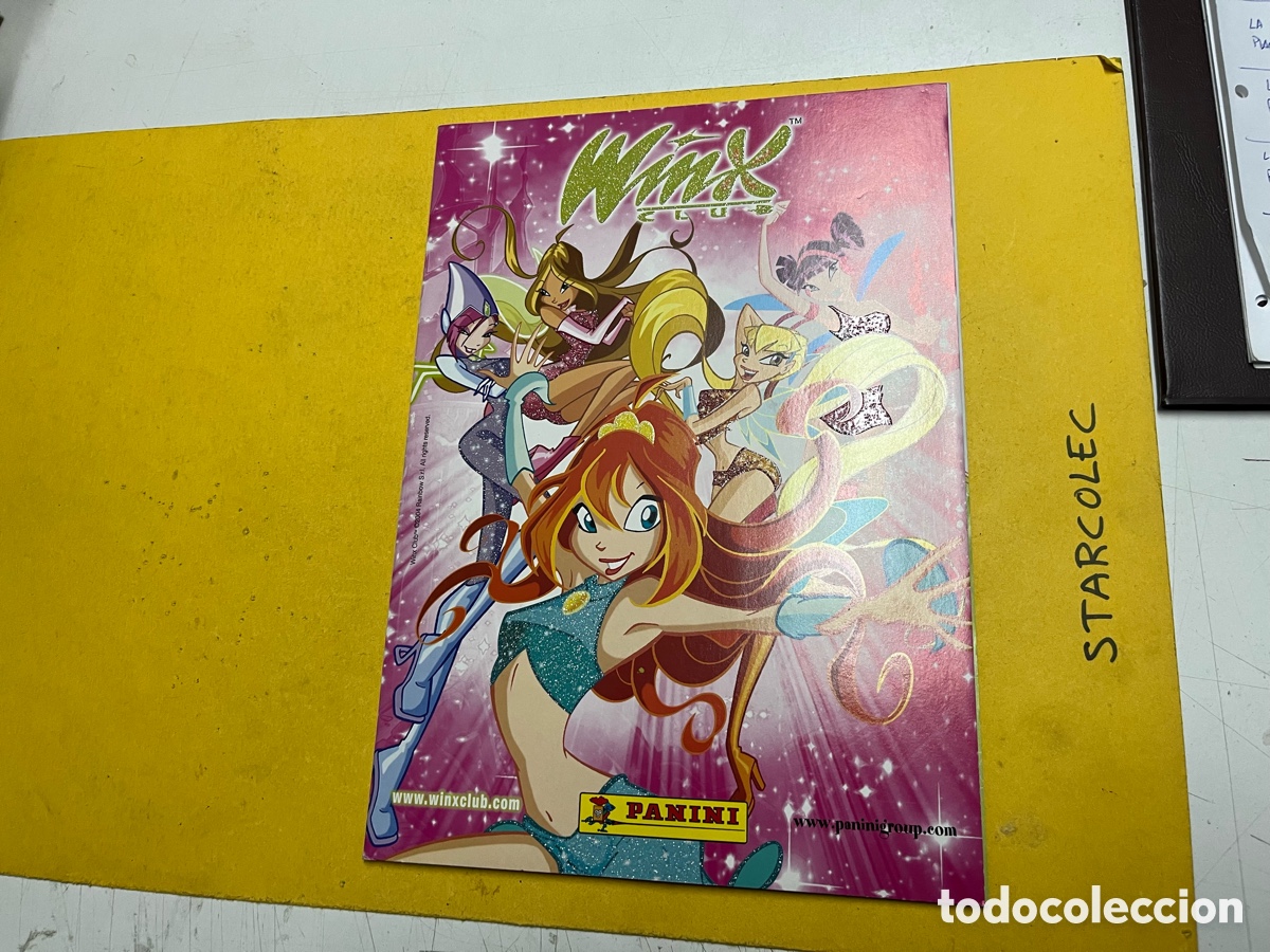 Coleccionismo &aacute;lbum: ALBUM COMPLETO WINX CLUB CROMOS, PANINI A&Ntilde;O 2004