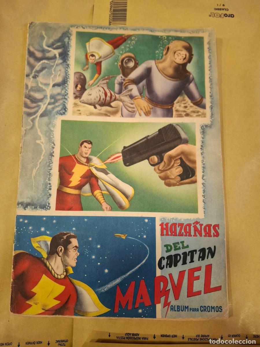 Coleccionismo &aacute;lbum: HAZA&Ntilde;AS DEL CAPITAN MARVEL. ALBUM DE CROMOS DE 1949. COMPLETO: 144 CROMOS. FHER