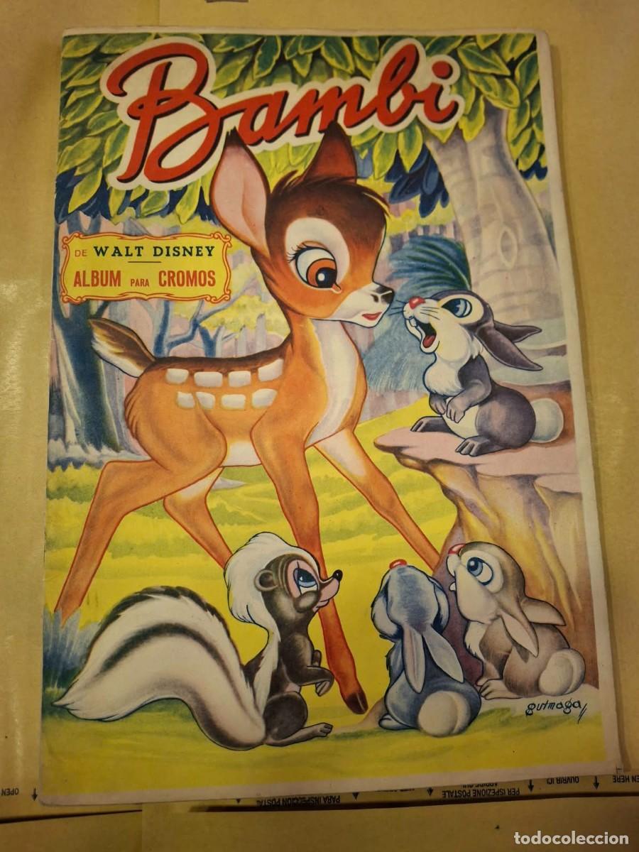 Coleccionismo &aacute;lbum: BAMBI. ALBUM DE CROMOS DE 1961. COMPLETO: 220 CROMOS. FHER