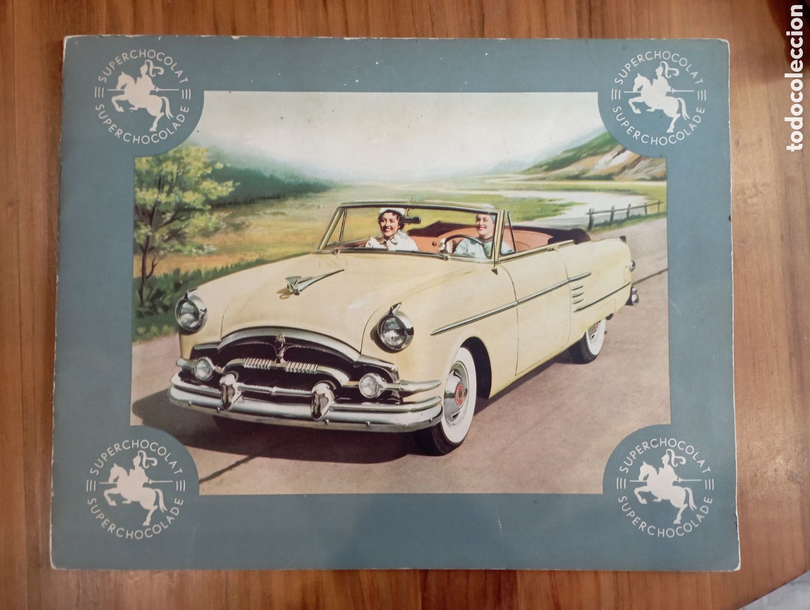 Coleccionismo &aacute;lbum: Album de cromos completo con 144 cromos chocolates jacques &rdquo;Coches&rdquo;