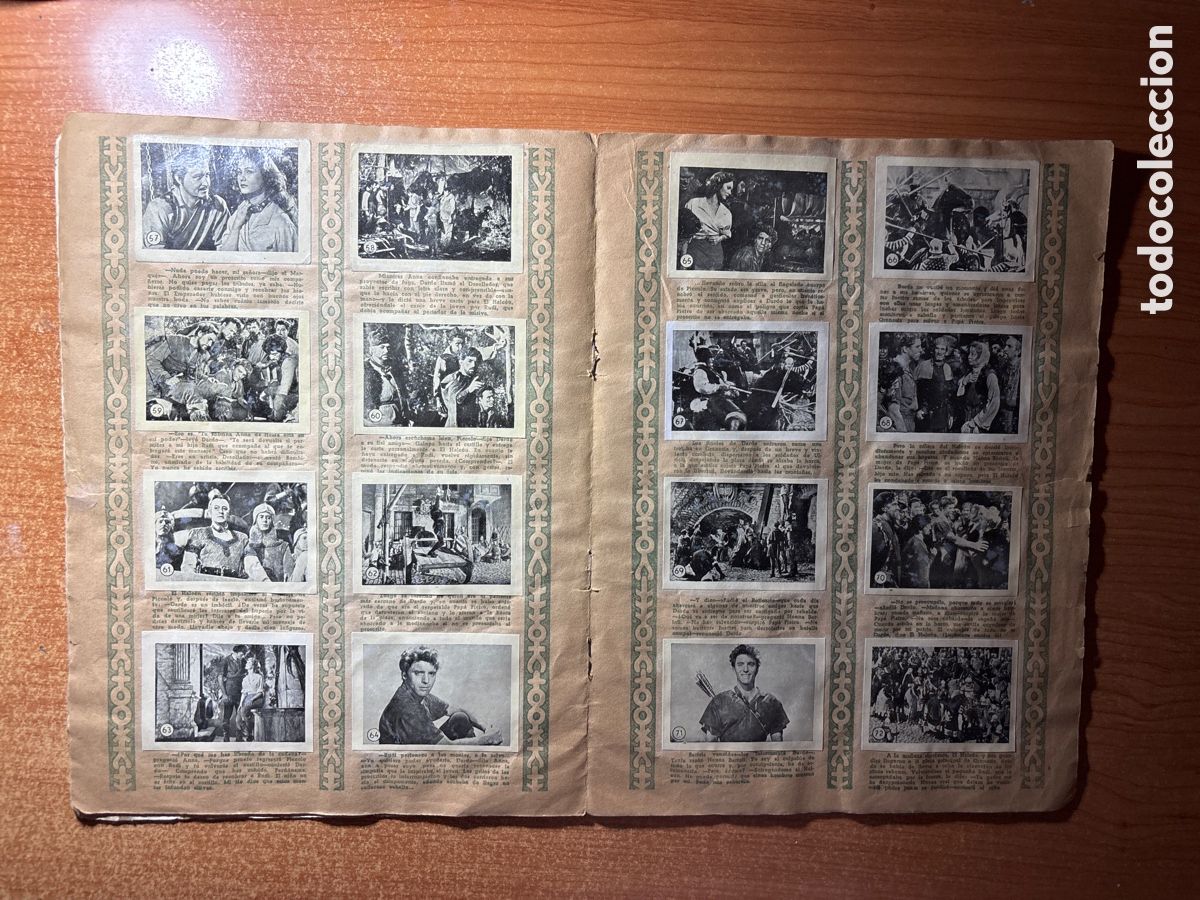 Coleccionismo &aacute;lbum: EL HALCON Y LA FLECHA &Aacute;LBUM DE CROMOS COMPLETO - Foto 3