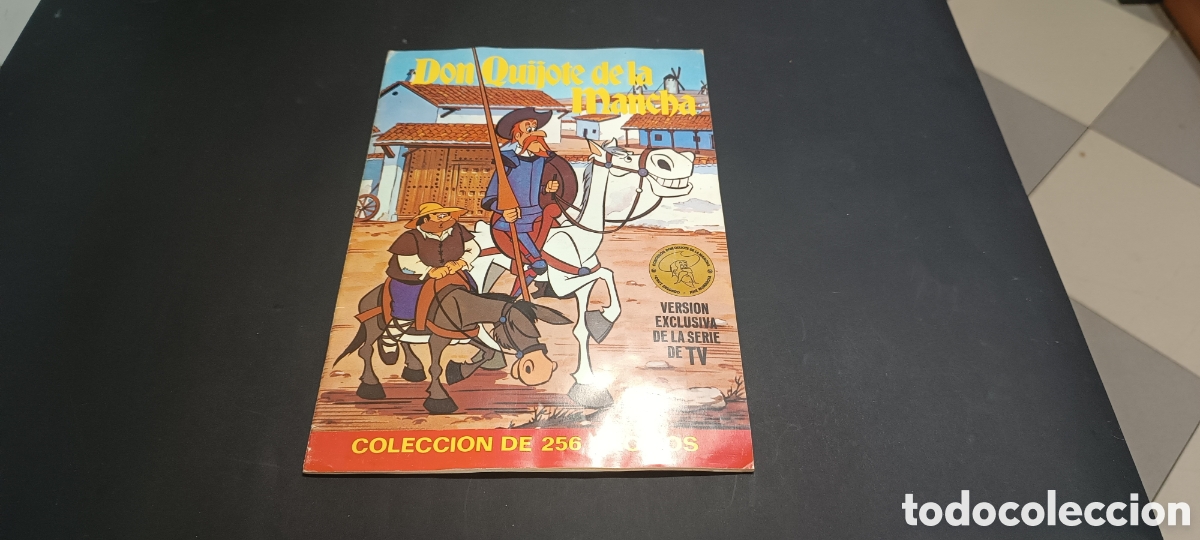 Coleccionismo &aacute;lbum: Antiguo &Aacute;lbum COMPLETO * DON QUIJOTE DE LA MANCHA * Serie T.V. - EDITORIAL BRUGUERA 1978 - EXCELENTE