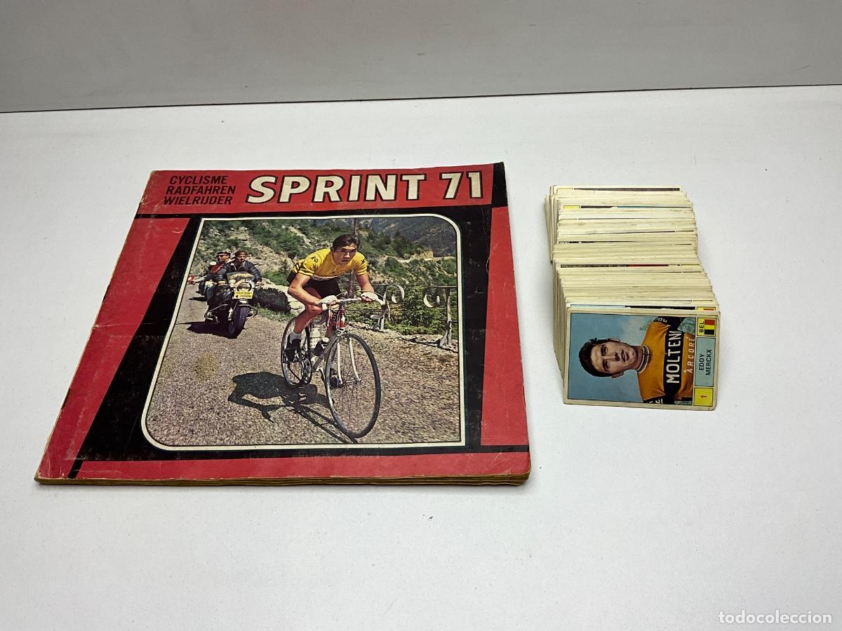Coleccionismo &aacute;lbum: &Aacute;LBUM DE CROMOS SPRINT 71 - PANINI A&Ntilde;O 1971 - &Aacute;LBUM COMPLETO CON FALTAS - MIRAR FOTOS