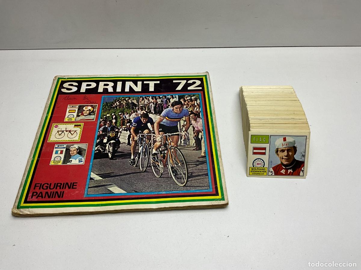 Coleccionismo &aacute;lbum: &Aacute;LBUM DE CROMOS SPRINT 72 - PANINI A&Ntilde;O 1972 - &Aacute;LBUM COMPLETO CON FALTAS - MIRAR FOTOS