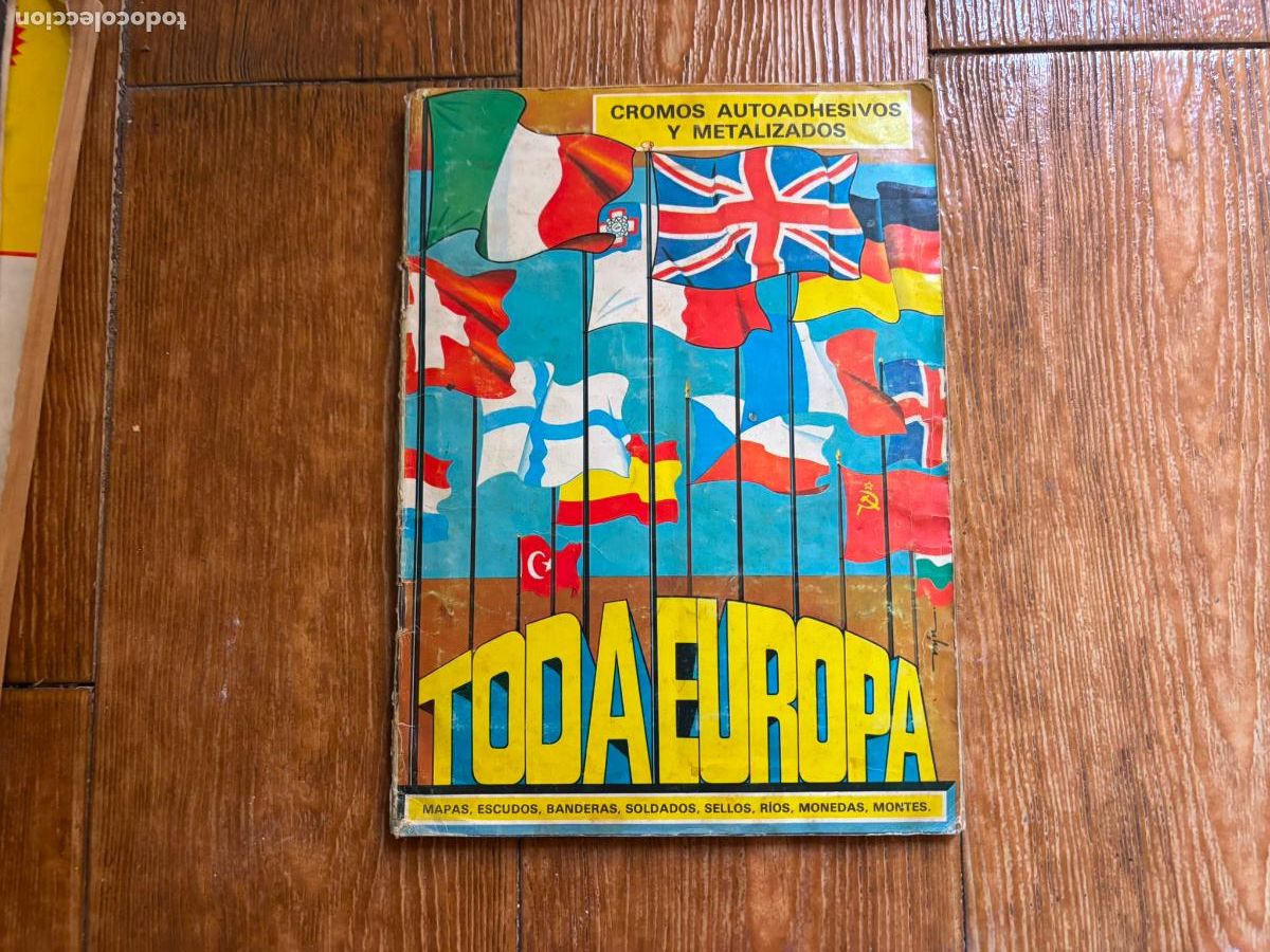 Coleccionismo &aacute;lbum: TODA EUROPA - DIFUSORA DE CULTURA 1975 ALBUM DE 260 CROMOS COMPLETO