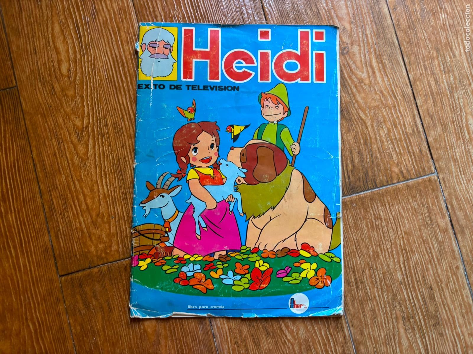 Coleccionismo &aacute;lbum: &Aacute;LBUM DE CROMOS COMPLETO - HEIDI - EDICIONES FHER