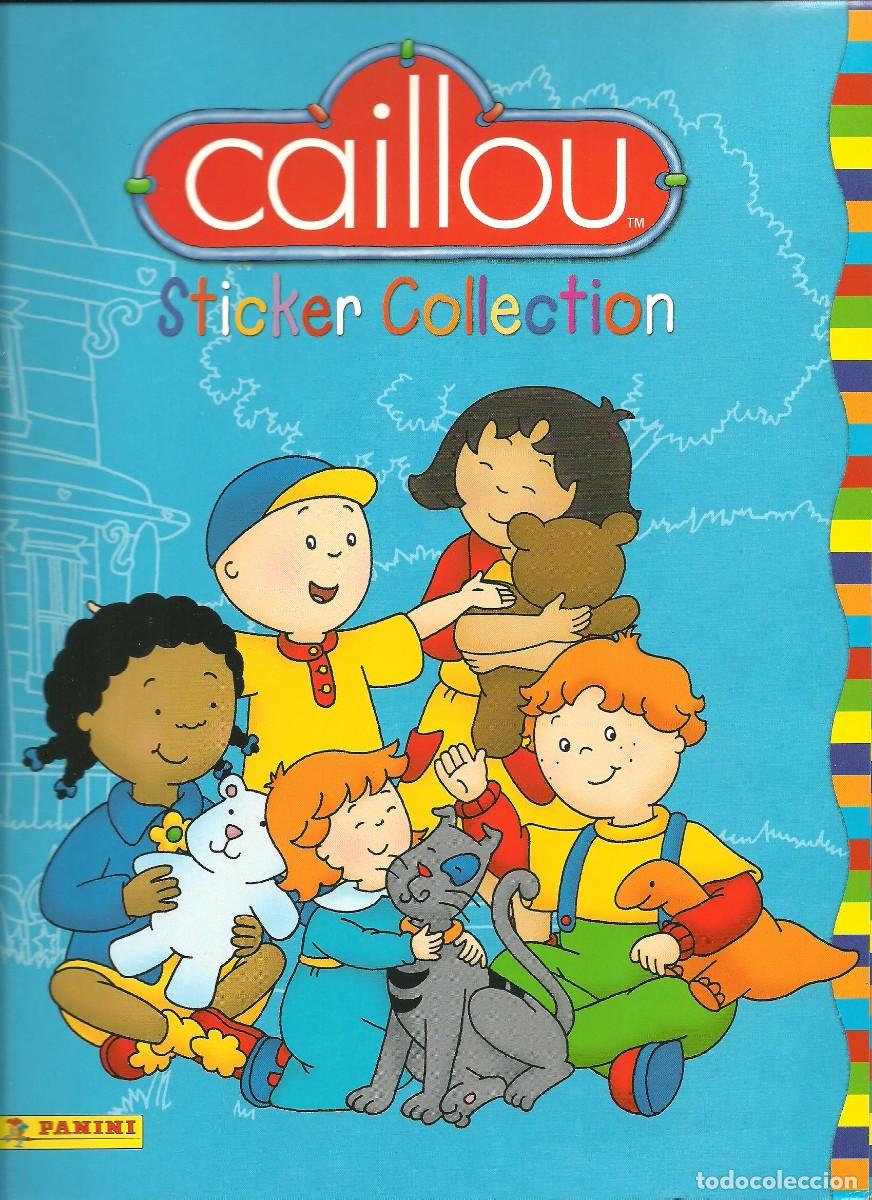Coleccionismo &aacute;lbum: CAILLOU - PANINI - COMPLETO