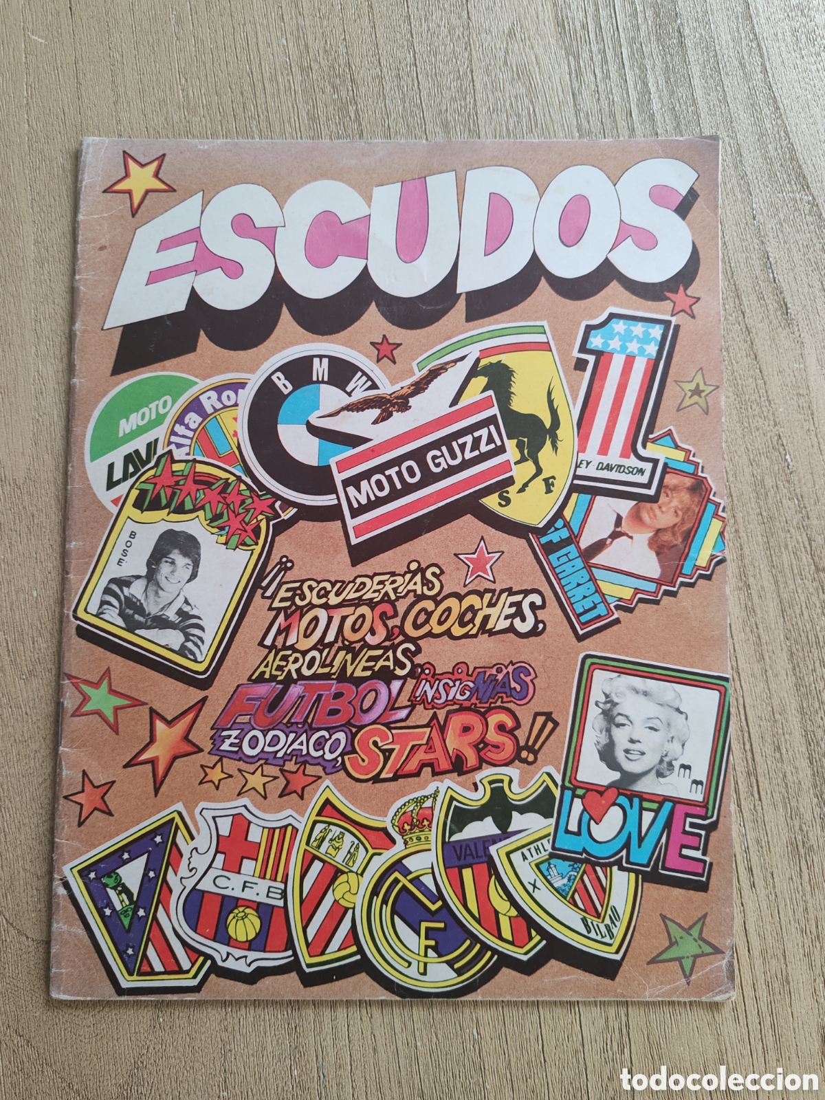 Coleccionismo &aacute;lbum: &Aacute;LBUM COMPLETO DIDEC DIFUSORA CULTURA DIDEC A&Ntilde;O 1981 ESCUDOS F&Uacute;TBOL MOTO COCHES ETC...
