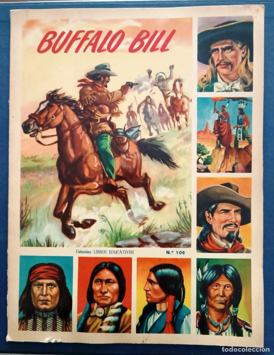 Collezionismo &Aacute;lbum: BUFALO BILL. ALBUM FHER 1959. COMPLETO CON CROMOS PARA PEGAR.