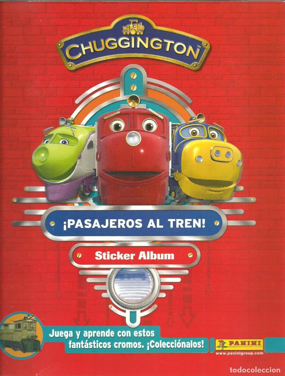 Coleccionismo &aacute;lbum: CHUGGINGTON . PASAJEROS AL TREN - PANINI - COMPLETO