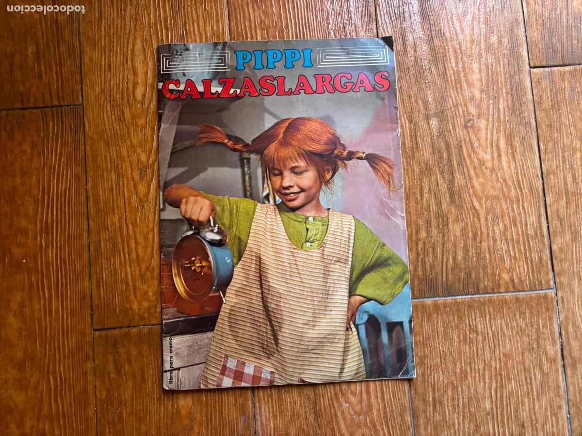 Coleccionismo &aacute;lbum: PIPPI CALZASLARGAS EDITORIAL FHER 1974. ALBUM COMPLETO 182 CROMOS