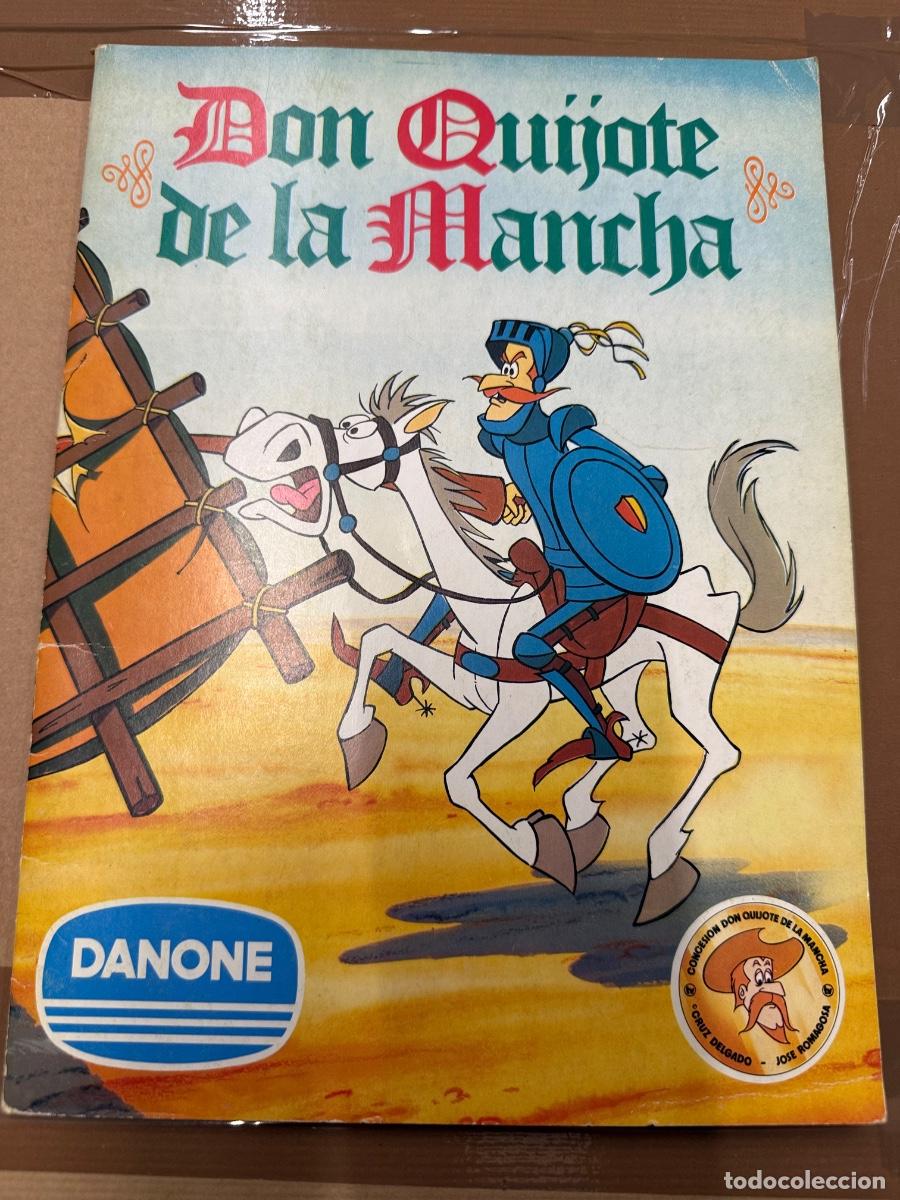 Coleccionismo &aacute;lbum: DON QUIJOTE DE LA MANCHA Album de cromos. Todas las paginas fotografiadas