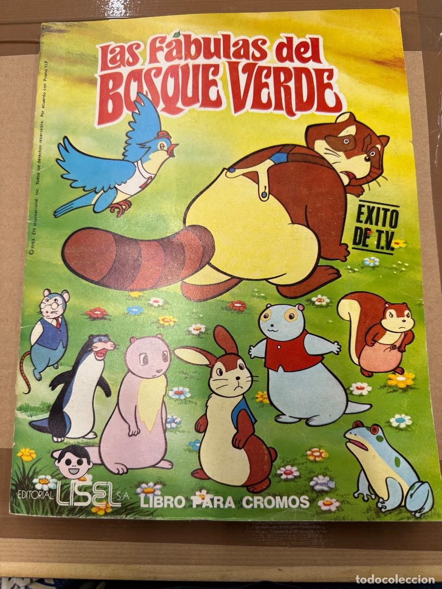 Coleccionismo &aacute;lbum: LAS FABULAS DEL BOSQUE VERDE Album de cromos. Todas las paginas fotografiadas