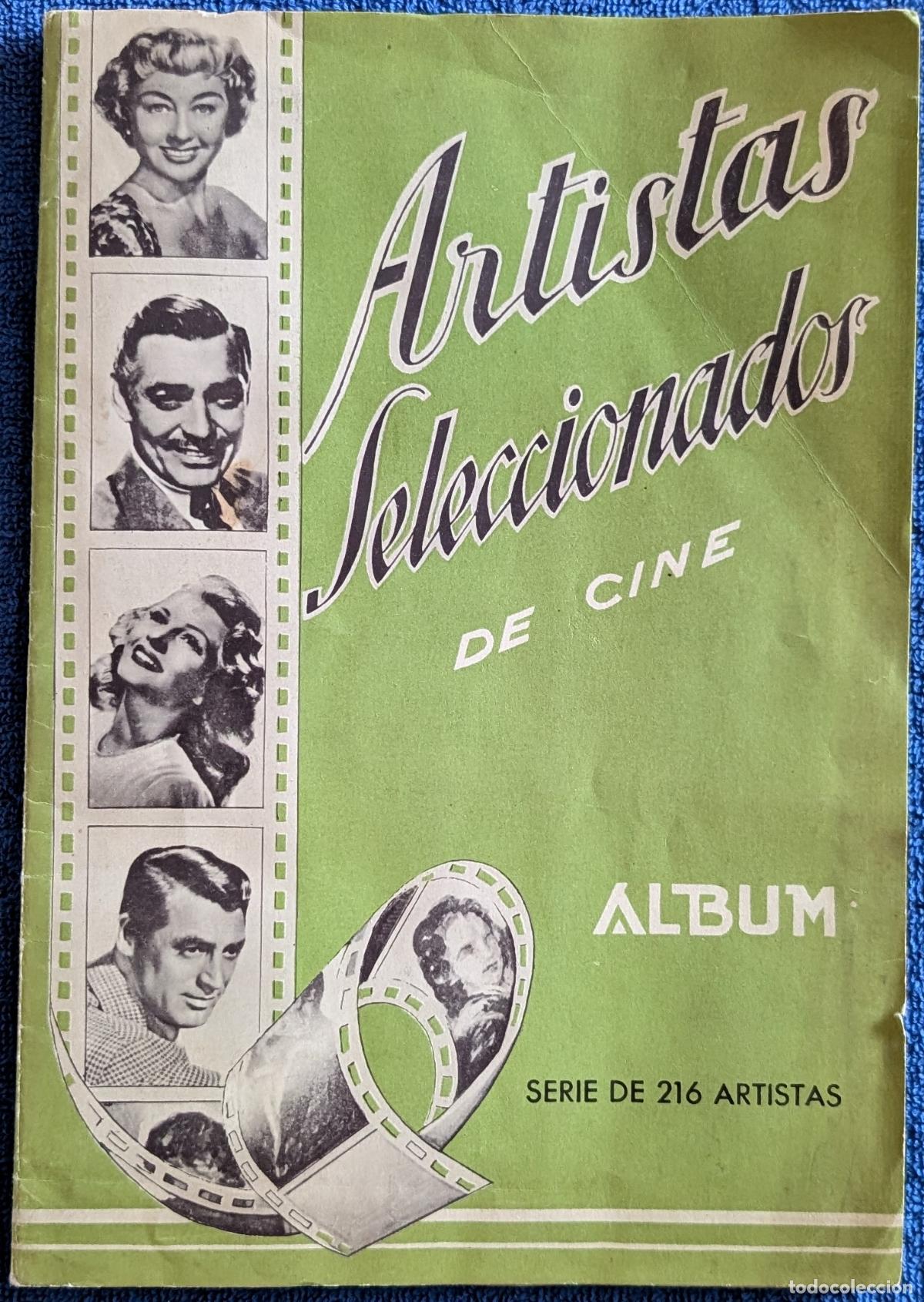 Coleccionismo &aacute;lbum: Artistas Seleccionados de Cine - Ediciones Ferca (1954) &iexcl; Completo!