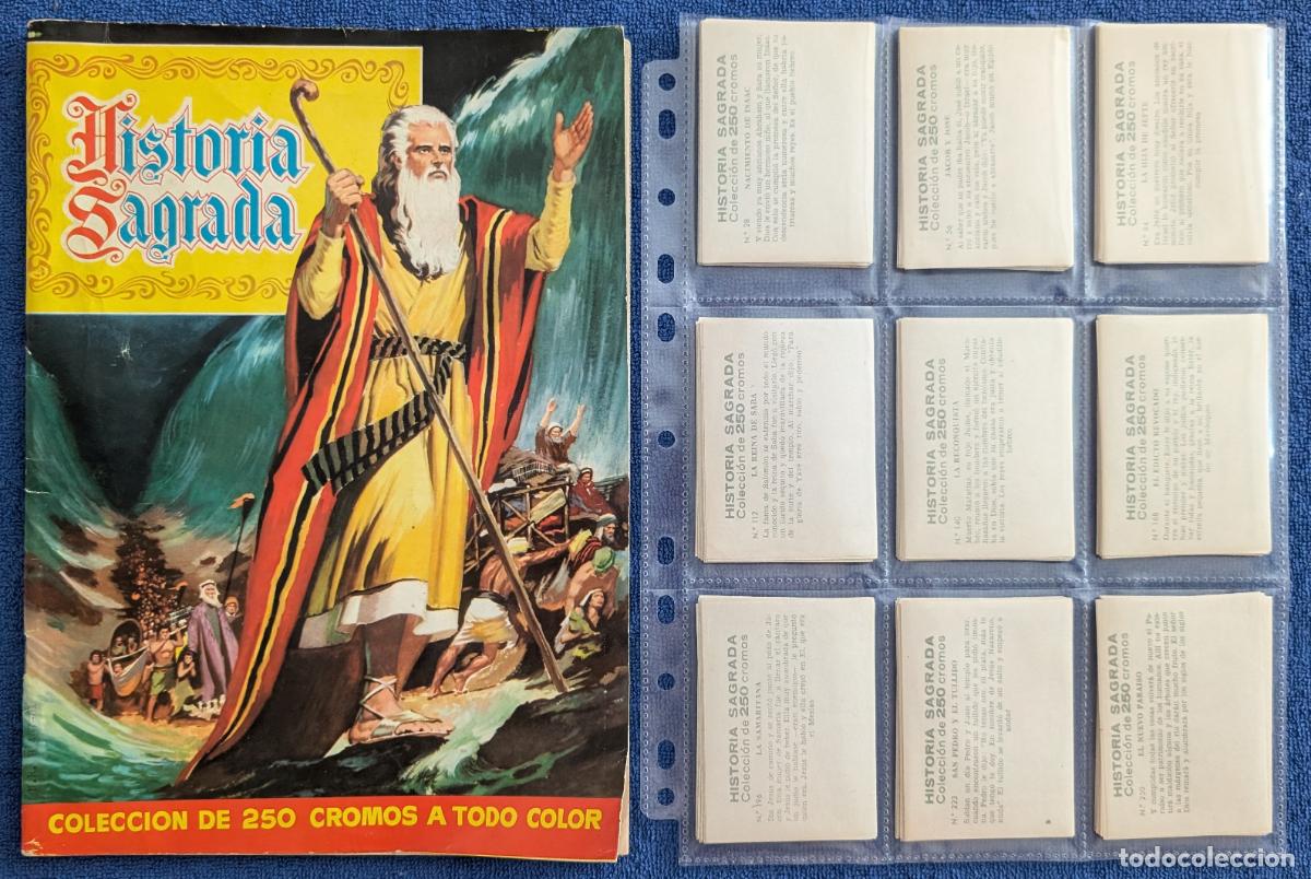 Coleccionismo &aacute;lbum: Historia Sagrada - Bruguera (1961) &iexcl;Colecci&oacute;n completa sin pegar!