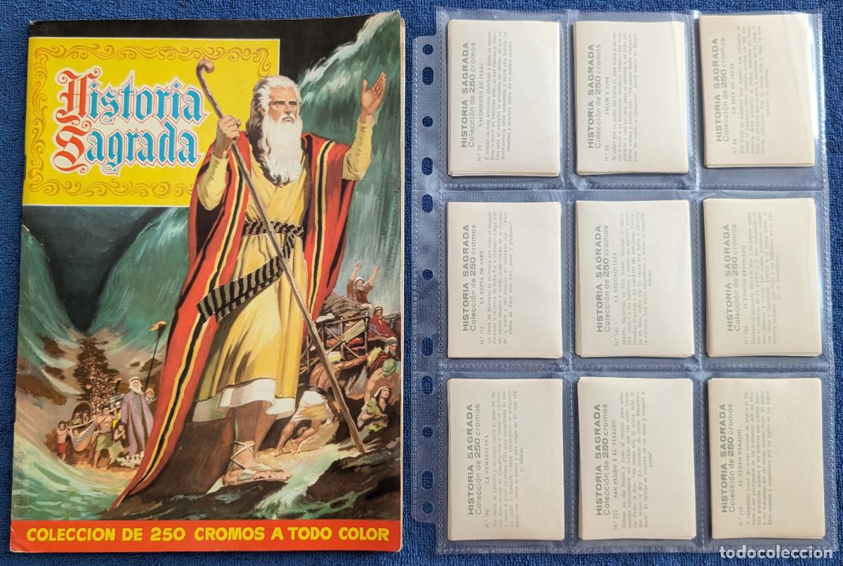 Coleccionismo &aacute;lbum: Historia Sagrada - Bruguera (1961) &iexcl;Colecci&oacute;n completa sin pegar!