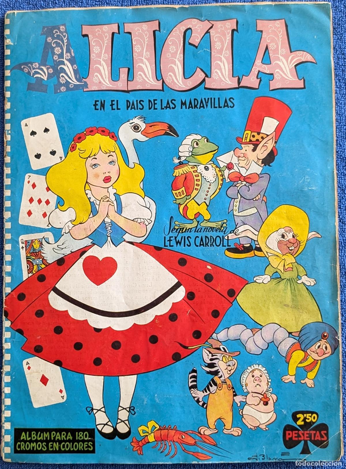 Coleccionismo &aacute;lbum: Alicia en elpais de las maravillas - Lewis Carroll - Cliper (1952) &iexcl;Completo!