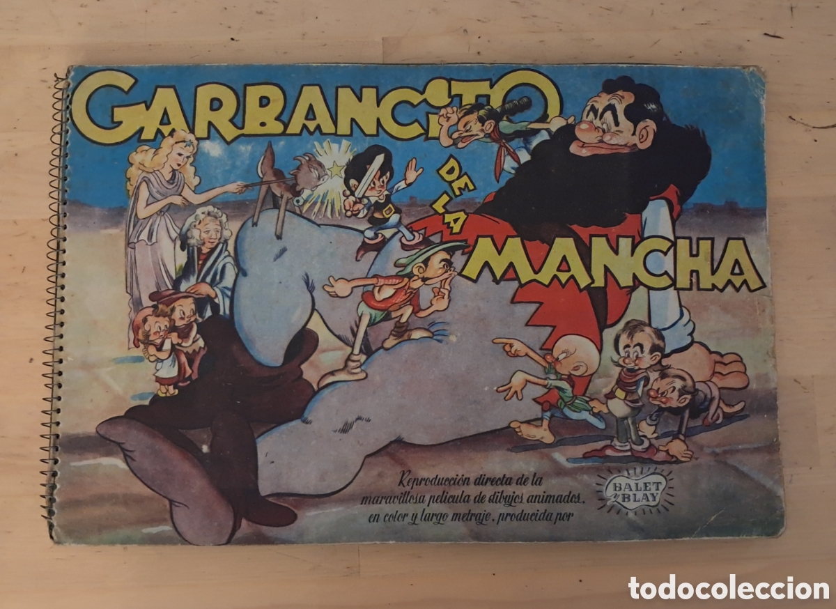 Coleccionismo &aacute;lbum: &Aacute;LBUM COMPLETO GARBANCITO DE LA MANCHA. Ed. Ru&iacute;z Moreno. c. 1946