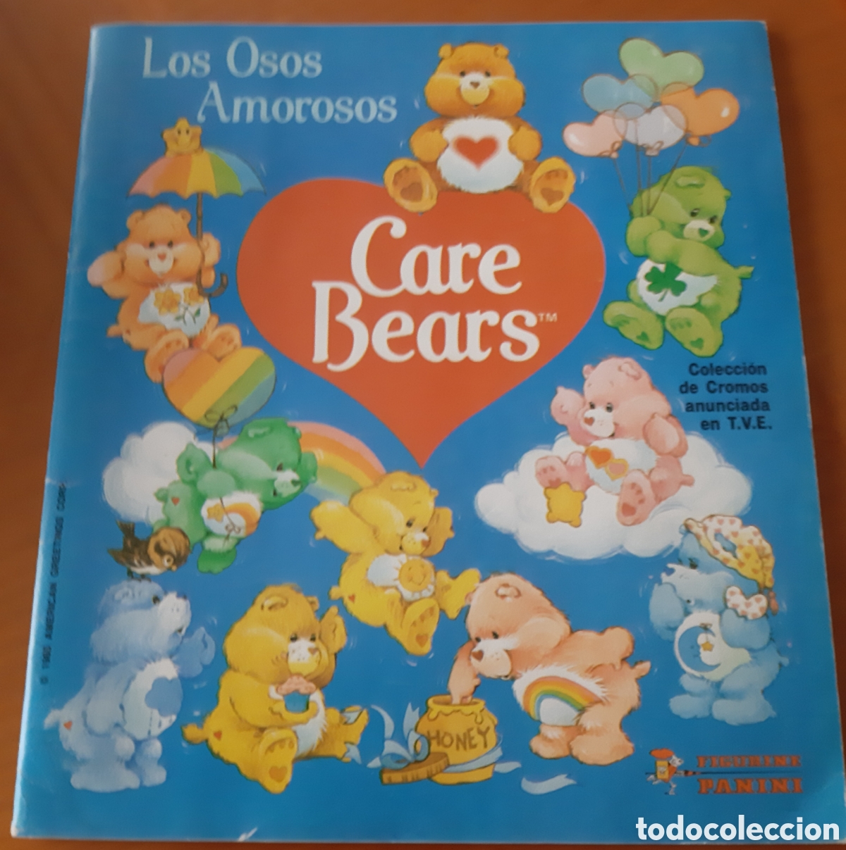Coleccionismo &aacute;lbum: &Aacute;lbum de cromos Los Osos Amorosos. Panini. Completo. A&ntilde;o 1985