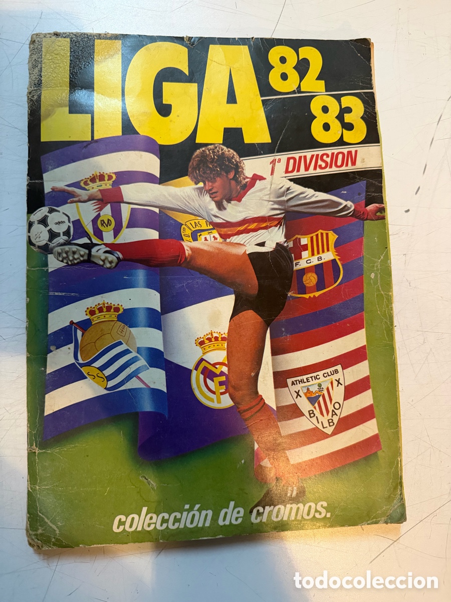 Coleccionismo &aacute;lbum: Album la liga espa&ntilde;ola 82-83